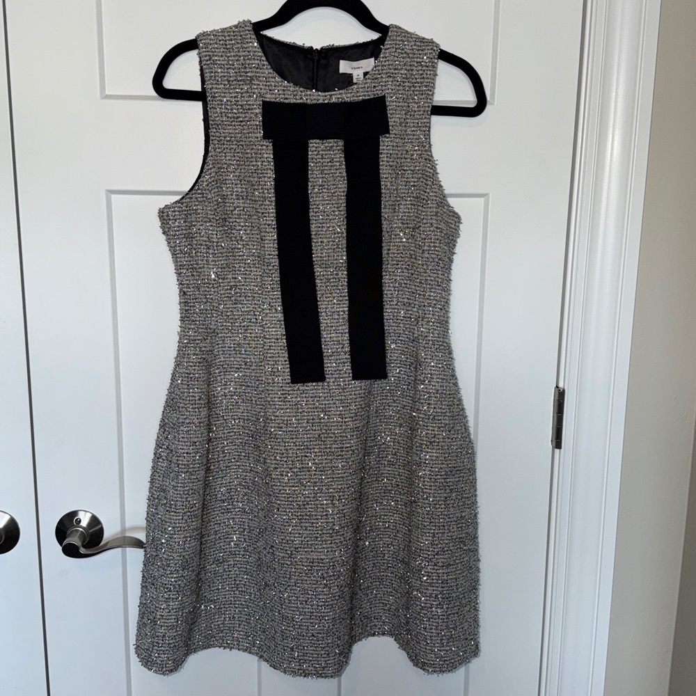 NWT A Loves A Tweed Tinsel Skater Dress